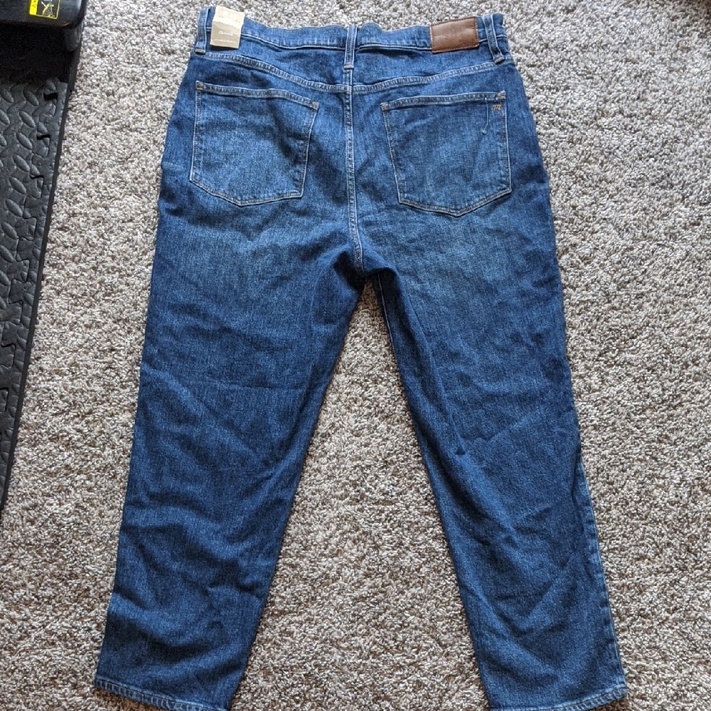 Madewell Jeans Classic Straight W32 NWT